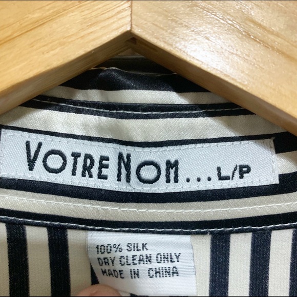 | votre nom | Silk Blouse - Picture 6 of 8